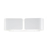 Настенный светильник Ideal Lux Clip AP2 Small Bianco 014166 - Настенный светильник Ideal Lux Clip AP2 Small Bianco 014166
