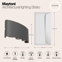  - Архитектурная подсветка Outdoor O417WL-L6GR3K