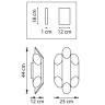 Бра Lightstar Siena 720662 - Бра Lightstar Siena 720662