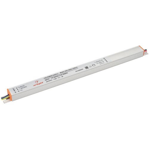 Блок питания ARV-12036-LONG-A (12V, 3A, 36W) (Arlight, IP20 Металл, 2 года) 