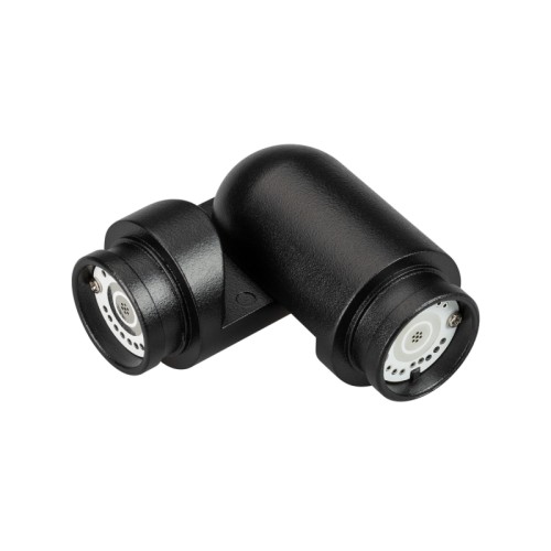 Коннектор поворотный MAG-FLEX-CON-POWER-TURN (BK) (Arlight, IP20 Металл, 3 года) Поворотный коннектор черного цвета . Угол поворота 120°. Напряжение 48V.
