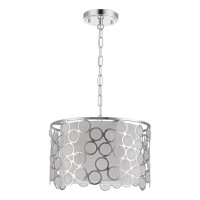  - Подвесная люстра Indigo Monile 3010/5P Nickel V000210