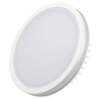  - Светодиодная панель LTD-135SOL-20W Warm White (Arlight, IP44 Пластик, 3 года)