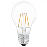  - Лампа светодиодная филаментная Eglo E27 4W 2700К прозрачная 11491