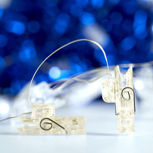 Светодиодная гирлянда Feron Прищепки USB теплый белый без мерцания CL574 41652 