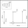 Подвесной светодиодный светильник Odeon Light Stilo 6601/30L Подвесной светодиодный светильник Odeon Light Stilo 6601/30L - Подвесной светодиодный светильник Odeon Light Stilo 6601/30L