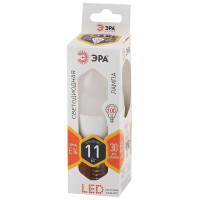  - Лампа светодиодная ЭРА E14 11W 2700K матовая LED B35-11W-827-E14 Б0032980