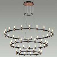  - Подвесная светодиодная люстра Odeon Light Candel 5009/204L