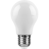  - Лампа светодиодная Feron E27 3W 6400K Шар Матовая LB-375 25920