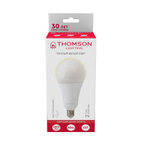  - Лампа светодиодная Thomson E27 30W 3000K груша матовая TH-B2354
