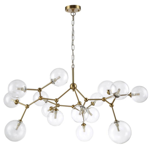 Подвесная люстра Crystal Lux Maximo SP15 Bronze 