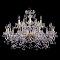  - Подвесная люстра Bohemia Ivele 1411/10+5/240 G Balls