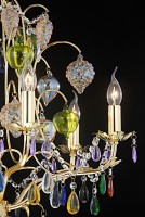  - Подвесная люстра Arte Lamp Ricchezza A2011LM-6GO