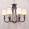 Подвесная люстра Lumina Deco Milesia LDP 8926-6 WT+CHR - Подвесная люстра Lumina Deco Milesia LDP 8926-6 WT+CHR
