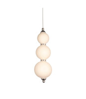  - Подвесной светодиодный светильник Lumina Deco Snowman LDP 6834-1 WT+CHR