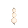 Подвесной светодиодный светильник Lumina Deco Snowman LDP 6834-1 WT+CHR - Подвесной светодиодный светильник Lumina Deco Snowman LDP 6834-1 WT+CHR