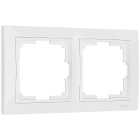 Рамка Werkel Snabb Basic на 2 поста белый WL03-Frame-02 4690389098734