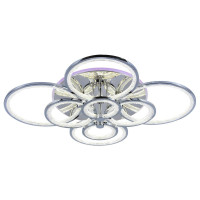  - Потолочная светодиодная люстра Profit Light 8002/8 CHR