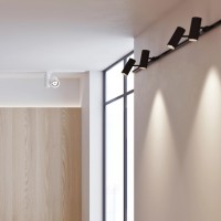  - Светильник SP-POLO-TRACK-LEG-R65-8W White5000 (WH-BK, 40 deg) (Arlight, IP20 Металл, 3 года)