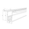 Шинопровод магнитный встраиваемый Elektrostandard Slim Magnetic 85086/00 4690389179075 - Шинопровод магнитный встраиваемый Elektrostandard Slim Magnetic 85086/00 4690389179075