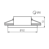  - Точечные светильники Kanlux IMINES DSO-W 29031