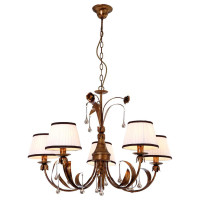 Подвесная люстра Arte Lamp Borgia A8100LM-5GA - Подвесная люстра Arte Lamp Borgia A8100LM-5GA