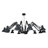  - Подвесная люстра Arte Lamp Ragno A2043SP-12BK