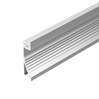  - Профиль с экраном ALU-WALL-US-2000 ANOD+FROST (Arlight, Алюминий)