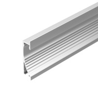  - Профиль с экраном ALU-WALL-US-2000 ANOD+FROST (Arlight, Алюминий)