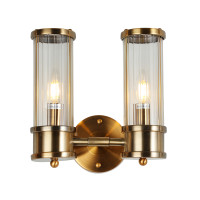 - Настенный светильник Claridges 2C brass