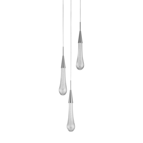 Подвесной светильник Pour 3A satin nickel 