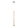 Подвесной светодиодный светильник Lumina Deco Snowman LDP 6835-1 WT+CHR - Подвесной светодиодный светильник Lumina Deco Snowman LDP 6835-1 WT+CHR