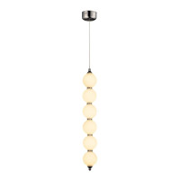  - Подвесной светодиодный светильник Lumina Deco Snowman LDP 6835-1 WT+CHR