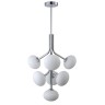 Подвесная люстра Crystal Lux ALICIA SP7 CHROME/WHITE - Подвесная люстра Crystal Lux ALICIA SP7 CHROME/WHITE