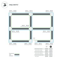  - Коннектор питания LGD-4TR-CON-POWER-R-WH (C) (Arlight, IP20 Пластик, 3 года)