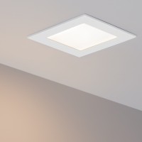  - Светильник DL-300x300M-25W White (Arlight, IP40 Металл, 3 года)