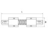 Коннектор гибкий Lightstar Barra 504156 - Коннектор гибкий Lightstar Barra 504156