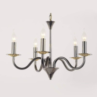  - Подвесная люстра Lucia Tucci Messina 1890.5 Glossy Black