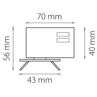  - Адаптер для шинопровода Lightstar Asta 594029