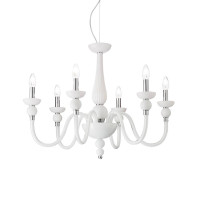  - Подвесная люстра Ideal Lux Doge SP6 Bianco 113678