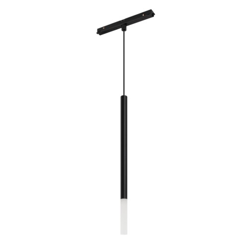 Светильник MAG-ORIENT-STICK-HANG-R20-6W Warm3000 (BK, 180 deg, 48V) (Arlight, IP20 Металл, 5 лет) Светильник для магнитных треков MAG-ORIENT шириной 26 мм. Мощность 6 Вт, св. поток 100 лм, теплый 3000 K, CRI>90, угол 180°, напряжение питания 48 В. Черный цилиндрический корпус из металл, степень защиты IP20. Размер: длина светоизлучающего модуля 120 мм, длина светильника 450 мм ширина 20 мм, высота с учетом подвеса 2000 мм. Монтаж на трек MAG-ORIENT. Пульсация 