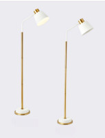  - Торшер Lumina Deco Ardini LDF 5525 WT+GD