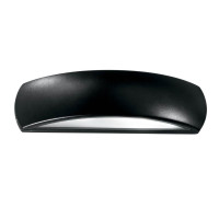  - Уличный настенный светильник Ideal Lux Giove AP1 Nero 092201