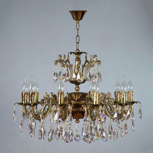 Подвесная люстра Ambiente Granada 2118/10 PB Tear drop 