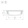 Профиль ARH-BENT-W18-2000 ANOD BLACK (Arlight, Алюминий) - Профиль ARH-BENT-W18-2000 ANOD BLACK (Arlight, Алюминий)