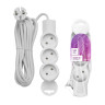 Удлинитель Duwi 3гн 5м б/з 32003 8 - Удлинитель Duwi 3гн 5м б/з 32003 8