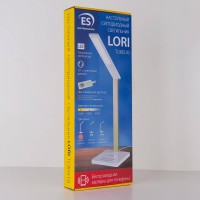  - Настольная лампа Elektrostandard Lori белый/золотой (TL90510) 4690389112232