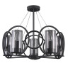 Подвесная люстра Lumien Hall Олави 3302/5P-SBK-CL - Подвесная люстра Lumien Hall Олави 3302/5P-SBK-CL
