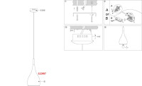  - Подвесной светильник Odeon Light Drop 2907/1