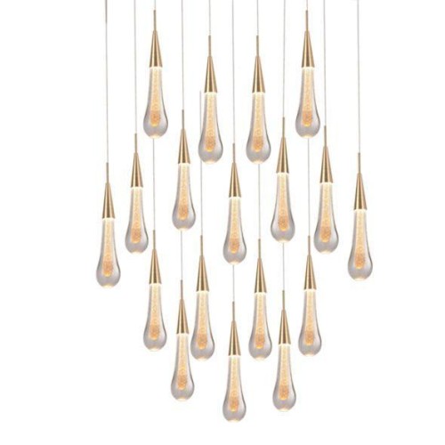 Подвесная светодиодная люстра Kink Light Асмер 07861-18A,33 
